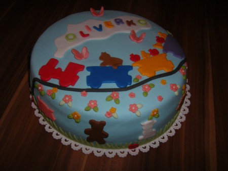 Čokoládovo višňová torta na narodeniny